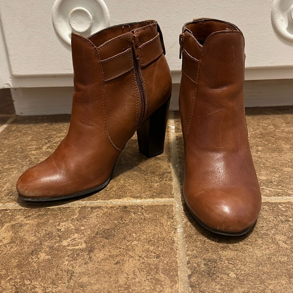 Brown Leather Boots